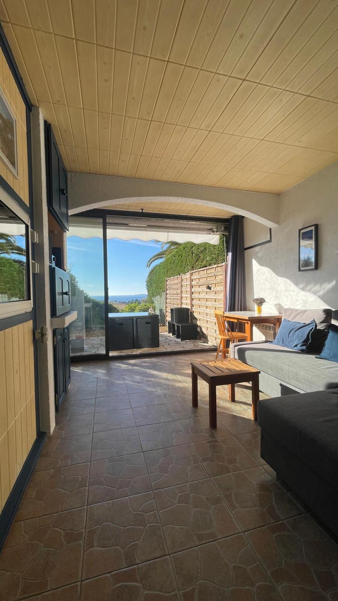 Appartement Rdc Terrasse Vue Panoramique Mer La Croix-Valmer Dış mekan fotoğraf